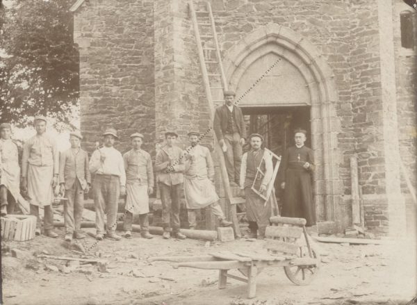 Bougnimont - Eglise - Détails construction - Collection Christian Giboux