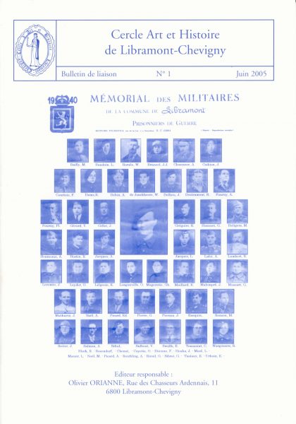 Bulletin de liaison n°1 – Juin 2005