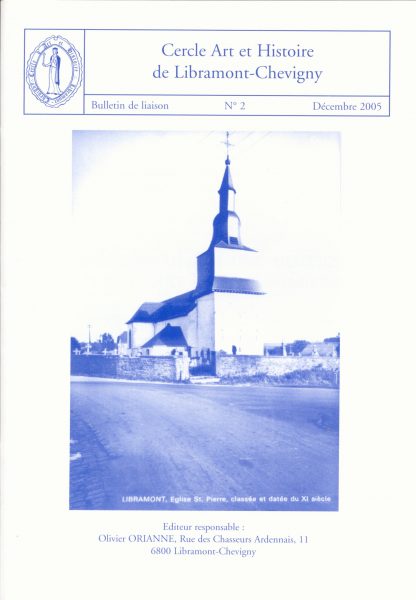 Bulletin de liaison n°2 – Décembre 2005