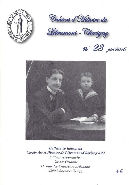 Cahier d'histoire de Libramont n°23 -Juin 2016
