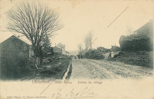 Libramont - Entrée du village- Collection Christian Giboux