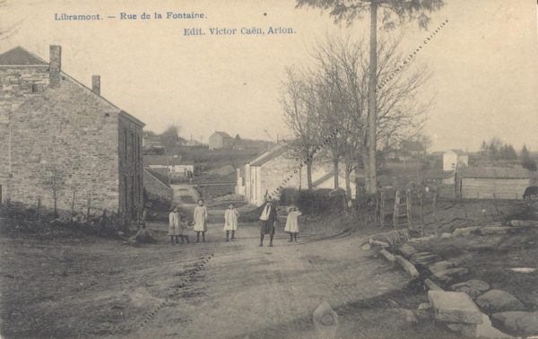 Libramont - Rue de la Fontaine- Collection Christian Giboux