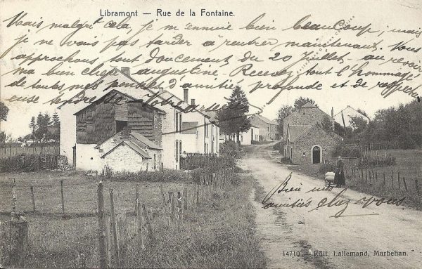 Libramont - Rue de la Fontaine - Collection Christian Giboux