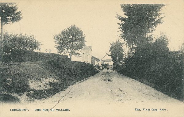 Libramont - Une rue du Village- Collection Christian Giboux