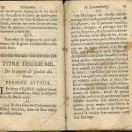 Coutumes Générales des Pays Duché de Luxembourg pages 14 - 15