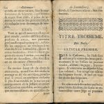Coutumes Générales des Pays Duché de Luxembourg pages 24 - 25