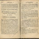 Coutumes Générales des Pays Duché de Luxembourg pages 32 - 33