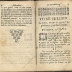 Coutumes Générales des Pays Duché de Luxembourg pages 8 - 9