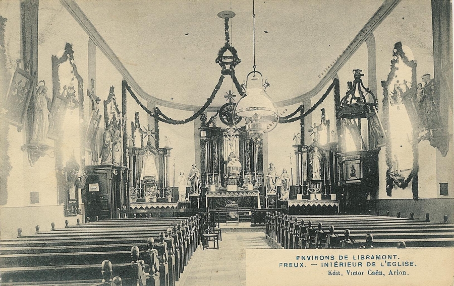 Freux - Eglise - intérieur - Collection Christian Giboux