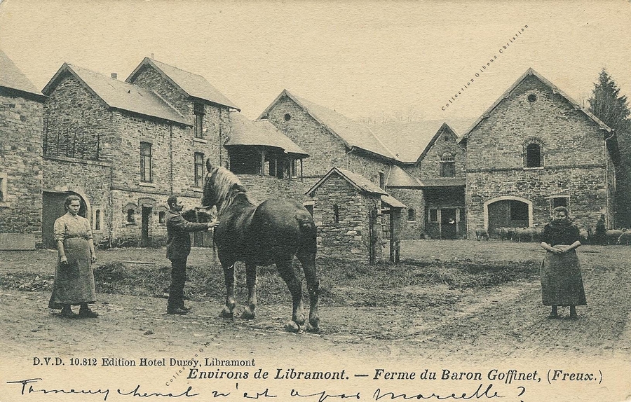 Freux - Ferme du Château du baron Goffinet - Collection Christian Giboux
