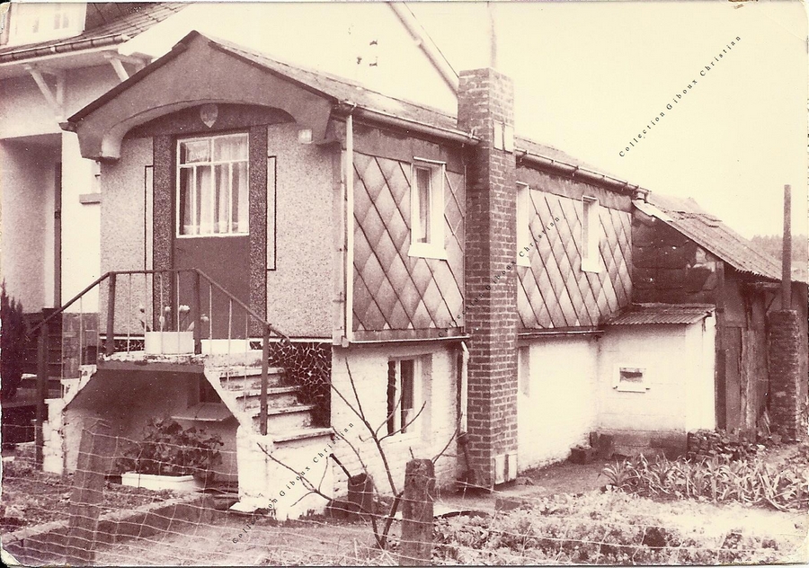 Libramont - Avenue d'Houffalize - maison disparue - Collection Christian Giboux