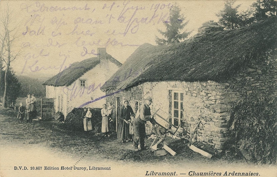Libramont - Chaumières Ardennaises - Collection Christian Giboux