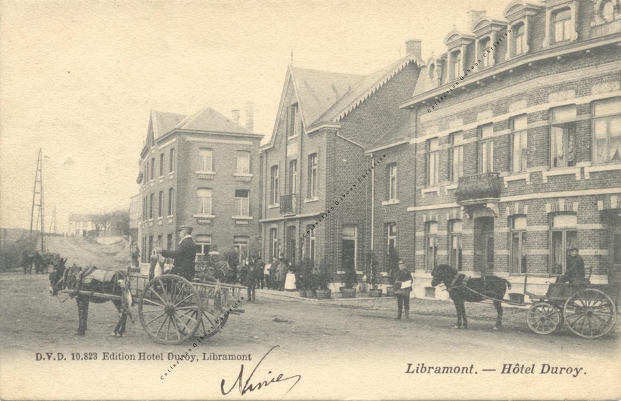 Libramont - Hôtel Duroy - le marchand de lapins - Collection Christian Giboux