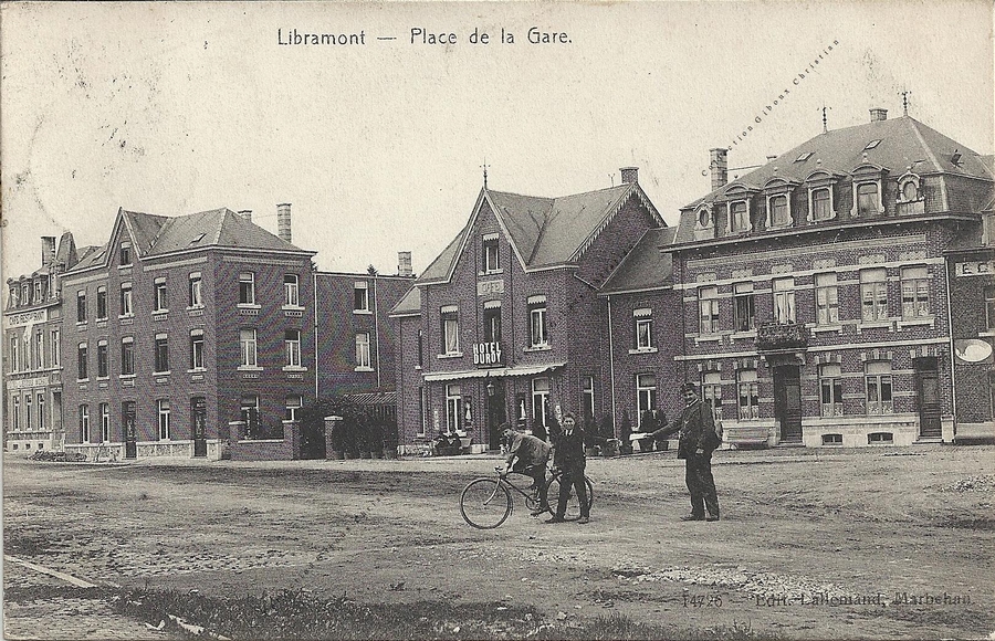 Libramont - Place de la Gare - Collection Christian Giboux