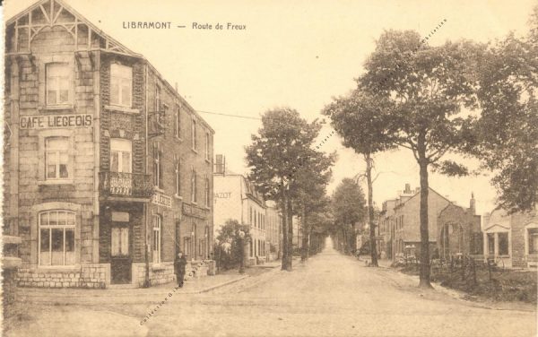 Libramont - Route de Freux - Collection Christian Giboux