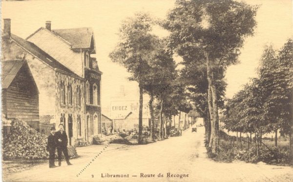 Libramont - Route de Recogne - Collection Christian Giboux