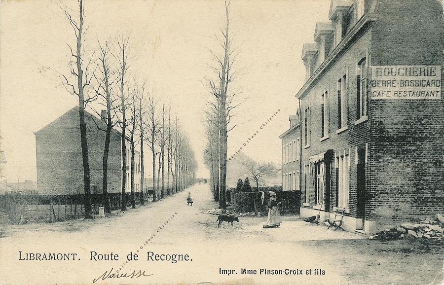 Libramont - Route de Recogne - Collection Christian Giboux