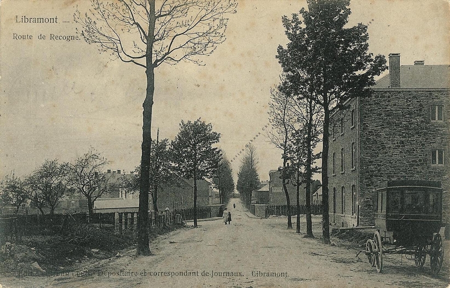 Libramont - Route de Recogne - Collection Christian Giboux
