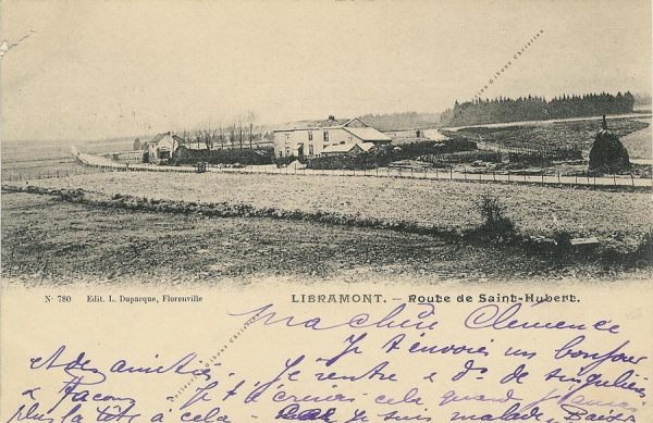 Libramont - Route de Saint-Hubert - Collection Christian Giboux