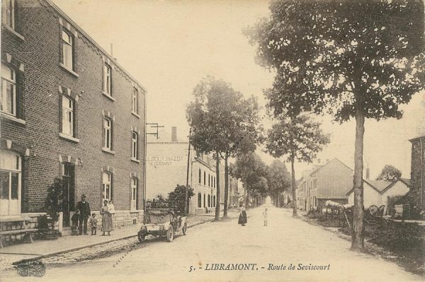 Libramont - Route de Seviscourt - Collection Christian Giboux