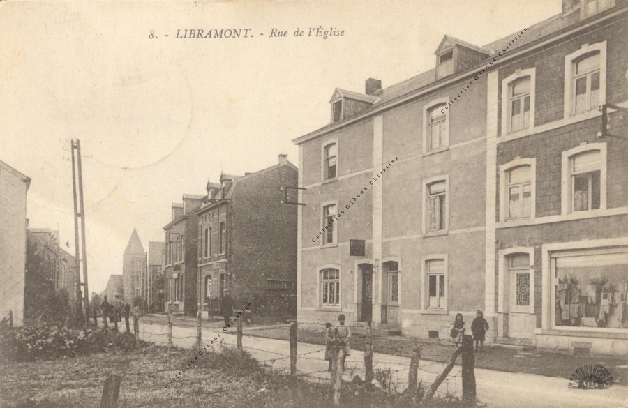 Libramont - Rue de l'Eglise - Collection Christian Giboux