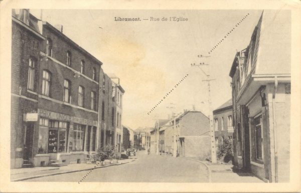 Libramont - Rue de l'Eglise - Collection Christian Giboux