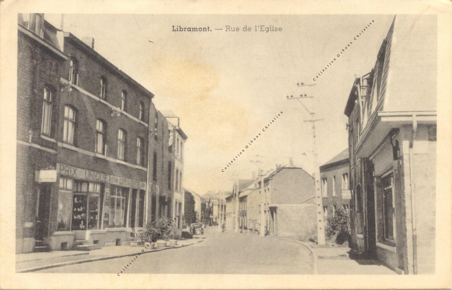 Libramont - Rue de l'Eglise - Collection Christian Giboux