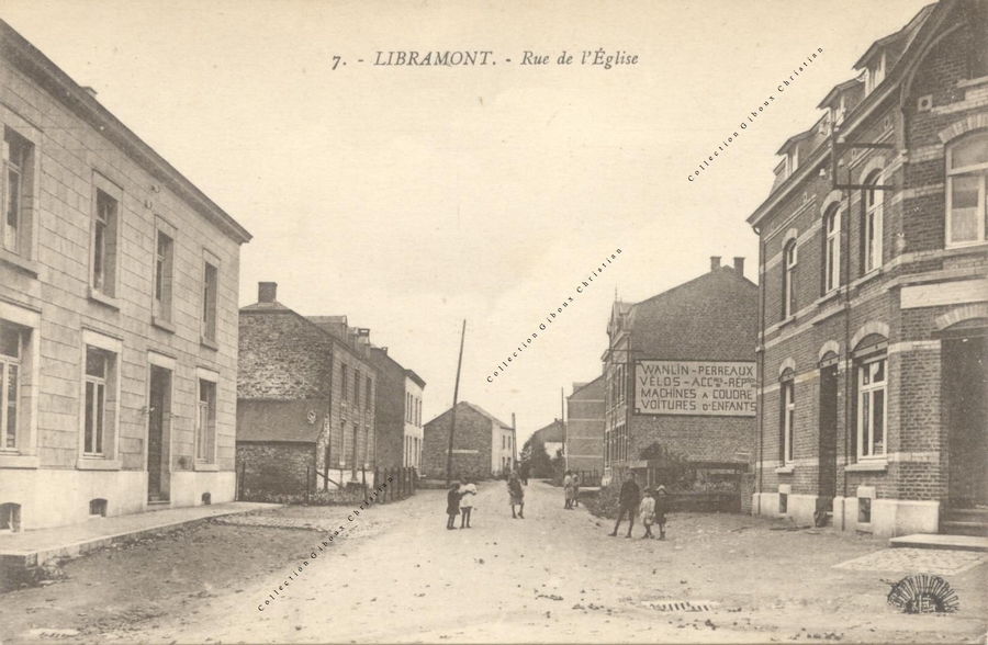 Libramont - Rue de l'Eglise - Collection Christian Giboux
