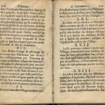 Coutumes Générales des Pays Duché de Luxembourg pages 108 - 109