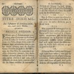 Coutumes Générales des Pays Duché de Luxembourg pages 74 - 75