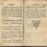 Coutumes Générales des Pays Duché de Luxembourg pages 92 - 93