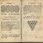 Coutumes Générales des Pays Duché de Luxembourg pages 96 - 97
