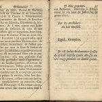 Ordonnance et Edit perpétuel des Archiducs pages 36 - 37